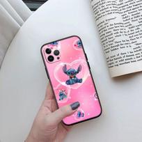 Animacinis Stitch dėklas telefonui Motorola Moto Edge 60 60s 70 G86 G56 G54 E14 G04S G45 G54 G64 Pro Power Neo Fusion Motorola Moto G64 pink