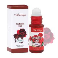 Natural Rose 5ml Cuticle Oil | Nail Nutrition Oil with Plant Essential Oil for Cuticles, Dead Skin and Damaged Nail for Women Daily Nail Care Rose 5mL red