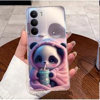 For Realme C71 4G Case RMX5303 Clear Soft Silicone Luxury Cute Love Rabbit Funny Pattern Bumper Cover For Realme C71 Phone Case realme C71