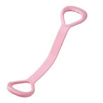 Figure 8 Fitness Resistance Band with Handle Anti-slip Men Women Chest Expander Elastic Strap Arm Back Shoulder Stretch Yoga Tension violetinė