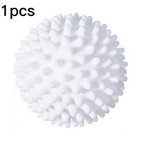 1/2/3 vnt Magic Laundry Ball Daugkartinio naudojimo PVC kieto valymo kamuolys Buitinis valymas Skalbimo mašina Drabužių minkštiklis Valymo įrankiai 1PC balta