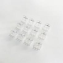 Mini plaukų segtukas kirpčiukams, Princesės stiliaus šukuosena, Maži spaustukai, Plaukų aksesuarai iššukavimui, Šoninės šukuosenos puošmenos 12pcs