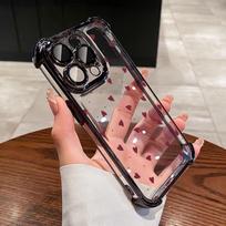 Case For Realme C85 PRO C71 C51 C53 C55 C75 C35 C33 7 C31 C21 C21Y C25Y 15T 14 Plus 15 Pro Little Love Heart Plating Cover Realme 14 Pro 5G