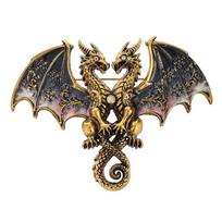 Novelty Metal Dragon Brooches Sparkling Lapel Pin Fashion Elf Animal Brooch  Costume 2