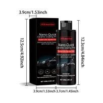 Car Nano Ceramic Coating Super Water Repellent Spray Paint Sealant Shine Restorer Oxidation Remover for Vehicle Care Kit 1PC