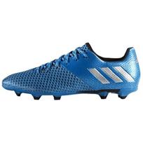 Adidas Messi 16.2 FG Shock Blue Men Cleats Metallic-Silver Core-Black AQ3111 40⅔
