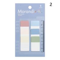 60/120/200pcs Fashion DIY Index Flags Tab Strip Bookmark Office Supplies Sticky Notes Memo Pad Loose-leaf Paster Sticker