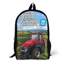 Backpacks Farming Simulator 17inch School Bag