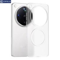 For OPPO Find X9 Ultra Case Magnetic For MagSafe Matte Transparent Thin And Light PP Hard Cover Dustproof Non-Slip Bumper OPPO Find X9 Ultra balta