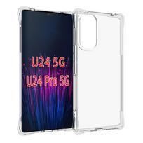 EUCAGR For HTC U23 Pro U24Pro 5G Air Cushion Shockproof Airbag Clear Silicone TPU Back Cover Soft Case for HTC U24 Pro HTCU23 5G HTC U23 Pro