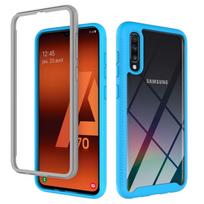 Starry Sky Shockproof Case for Samsung A70/A50/A20/A30/A20E/A10 A50/A50S/A30S šviesiai mėlyna spalva