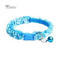 Saldžių gėlių dizaino apykaklės šuniukų karoliai su šunimis