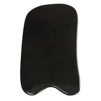 1* Natūralios dervos „Gua Sha Board“ juodos šveitimo plokštelės sveikai gydantis kūno masažas