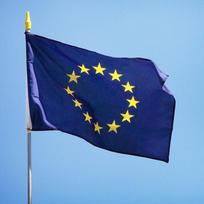 Europos Sąjungos poliesterio audinio pongee 90*150cm Europos Sąjungos vėliava Turkija Namų vėliavos apdaila blue