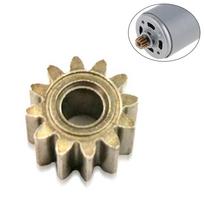 1vnt metalinio variklio pavaros mini krumpliaračio 12T dantukai, skirti RC modelio jungtimi