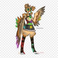 Fnaf Owl Oc Owl Animatronics Iron-on Transfers For Clothing Tshirt Bag Heat Transfer Stickers Iron On Patches