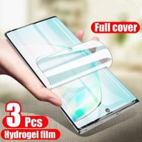 3 vnt. hidrogelio plėvelė, skirta Samsung A54 A55 A05 A15 A35 A34 A24 S24 Ultra S23 ekrano apsauga, skirta iPhone 11 13 15 Pro Max Xiaomi Redmi 12 13 13C Note13 12 Xiaomi Mi CC9e