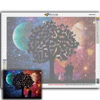 Deimantinė tapyba Viso kvadrato Eifelio bokšto Kalnų krištolas Deimantinis Siuvinėjimas Peizažas Naktinė mozaika Namų dekoras Full Round 20X30CM
