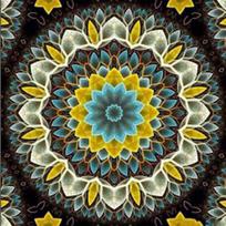 Apvalus deimantas 5D deimantinis paveikslas Mandala kaleidoskopas Visas deimantais išsiuvinėtas mozaika namų dekoravimas Kalėdų dovana Full Round 20x20CM