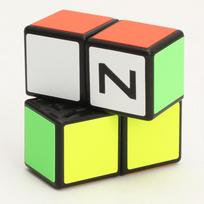Version Mini ZCUBE 1x2x2 Speed ​​Cube Profesionalus stebuklingo trikampio formos susukamas lavinantis žaislas vaikams Kalėdų dovana