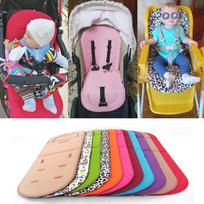 Toddler Chair Trolley Pad Chair Protector Stroller Baby Stroller Cotton Pad Kid Feeding Cushion Universal Liner Comfortable Mat rožinė