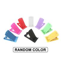 360 Clip Mobiliojo telefono laikiklio stovas Nešiojamas lankstus tingus lovos stalinis laikiklis Išmanieji telefonai Stalinės lovos tvirtinimo stovo pagrindo atrama 75 cm 1pc Random 7.5x3.4CM