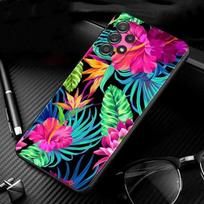 Vintažinis banano lapo gėlės dėklas Samsung Galaxy A51 A71 A01 A11 A21 A21s A31 A41 A72 A52 A42 A32 A22 A12 A02 A02s F42 korpusas For Samsung A22 5G blue