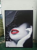 Juodai balti meno portreto plakatai ir spaudiniai Drobės tapyba Seksualios nuogos moterų sienos nuotraukos, skirtos svetainei „Cuadros“ namų dekoravimui 21cm×30cm NoFrame