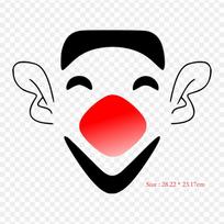 Clown Face It Joker Iron on Heat Transfer Printing Vinyl Patches Sticker for Clothes DIY Appliques Washable Patches