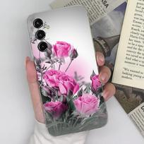 Samsung S20 S21 FE S22 S23+ Ultra S10 S11+ Note10 lite Case Fashion Butterfly skaidrus minkštas silikonas, skirtas Samsung Galaxy Funda Coque buferiui Samsung J4 Core