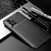 Skirtas POCO M4 Pro Case Anglies pluošto smūgiams atsparus dėklas, skirtas POCO X3 Pro Matte Funda Coque silikoninis dėklas, skirtas POCO M4 Pro 5G POCO X4 Pro For POCO M4 Pro 5G juoda