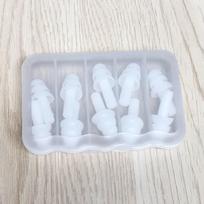 5 poros silikoniniai ausų kištukai, garsą izoliuojantys ausų apsaugos nuo triukšmo ir knarkimo patogūs miego ausų kištukai triukšmui sumažinti white