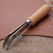 Reguliuojamas pjaustytuvas „pasidaryk pats“ rankų darbo odos suspaudimo įpjovos ir griovelių įtaiso briaunų laikiklis „Leathercraft“ odos pjovimo įrankiai 1PC