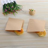 100 vnt. sumuštinių, spurgų, duonos maišelių, hamburgerių popierinių maišelių, maisto pakavimo, restoranų reikmenų maišelių 13*13cm kava
