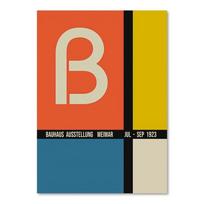 Abstrakčios „Bauhaus“ geometrinės linijos Plakatai ir spaudiniai Šiaurės šalių Japonijos sienų meno drobės tapyba Šiuolaikinės nuotraukos svetainės dekoravimui 21x30cm No Frame