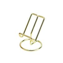 Lazy Phone Bracket Stable Steady Strong Bearing Cell Capacity Ironwork Support Phone Desk Stand Holder Mobile auksinė