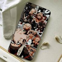 Katsuki Bakugo Boku mano Herojų Akademija telefono dėklas Samsung A51 A30s A52 A71 A12, Huawei Honor 10i, OPPO vivo Y11 dangtelis Samsung A51
