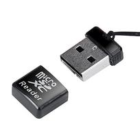Mini kortelių skaitytuvas Super Speed ​​USB 2.0 SD/SDXC TF kortelių skaitytuvo adapteris Aukštos kokybės kortelių skaitytuvas kompiuteriui nešiojamam kompiuteriui