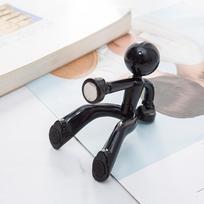 Magnetiniai raktų laikikliai Magnetinis vyriškas raktų kabliukas Sieninis raktų laikiklis Šaldytuvo magnetai Namai tinka bet kokiam metaliniam paviršiui One Size juoda
