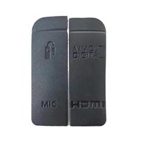 USB dangtelis Miniatiūrinis guminis kištukas 600D 40D 1100D 5D 70D 6D 7D kameros vaizdo išvesties prievado dangteliui Dulkių nepraleidžiantis kištukas 6D