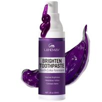 Violetinė dantų pasta Fresh Breath dantų valymo dantų pasta, gilus valymas namuose ir kelionėse 30ml