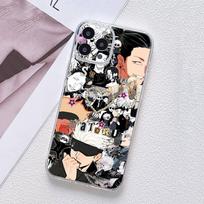 skirtas Motorola Moto Edge 40 30 neo G54 G24 G84 iPhone 15 14 Xiaomi Redmi Note 13 12 11 Pro Samsung Galaxy Gojo Satoru Jujutsu Anime Kaisen telefono dėklas for iPhone XS Max aero