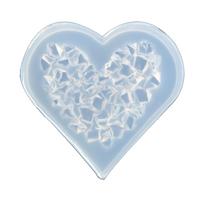 Deimantinė Meilė Epoksidinės Dervos Forma Krištolo Akmens Ornamentai Silikoninė Forma DIY Amatai Muilas Papuošalų Dekoracija Liejimo Forma