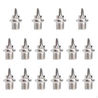 16 dalių pakaitiniai spygliai bėgimo batams ir 7 mm bėgimo batams Silver Short Nails