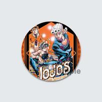 32/44/58mm JoJo's Bizarre Adventure Smeigtukai Animaciniai Užsegami Segės Kuprinei Drabužiams Aksesuarai Anime Kolekcijos Ženklelis Skrybėlės Dekoracija Dovana 32mm