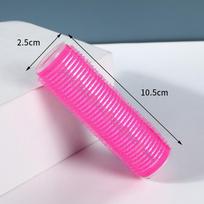 4Size Hair Rollers Hair Curlers Lazy Curler Hair Roller With Aluminum Sheet 2.5cm rožinė raudona spalva