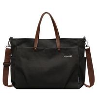 Large Capacity Canvas Women's Tote Bags Zipper Versatile Ladies Crossbody Bags  New Free Shipping