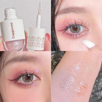 CAPPUVINI Glitter Diamond Liquid Eyeshadow Sparkle Shine Metal akių makiažas 6 spalvos white