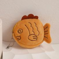Animacinis Mielas Monetų Piniginė Kawaii Piniginė Nešiojamas Pliušinis Monetų Krepšelis Raktų Ausinių Monetų Organizatorius Dėklas Užtrauktuku Užsegamas Krepšys Vaikų Dovana ruda