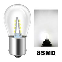 2Pcs 1156 1157 Led Bulbs BA15S BAY15D P21W P21/5W LED R5W R10W Car Turn Signal Lights Reverse Lamp 3030 Chips 12V Automobile White Red Yellow 1156 BA15S P21W balta
